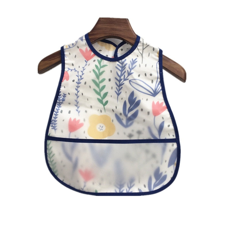 Baby Bibs EVA Waterproof Lunch Bibs Cartoon Fruits